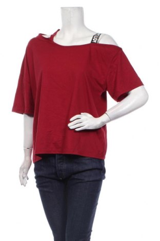 Dámská halenka SHEIN, Velikost XL, Barva Červená, 60% bavlna, 33% polyester, 7% elastan, Cena  414,00 Kč