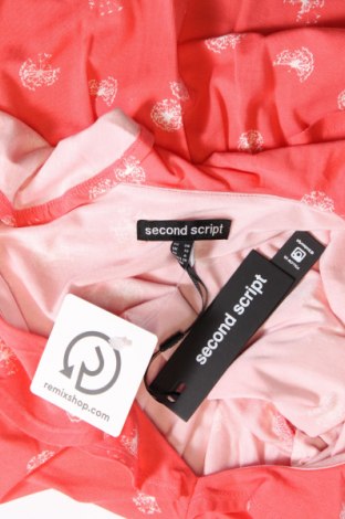 Γυναικεία μπλούζα Second Script, Μέγεθος M, Χρώμα Ρόζ , 95% βισκόζη, 5% ελαστάνη, Τιμή 9,12 €