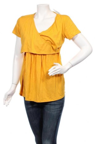 Γυναικεία μπλούζα Spring, Μέγεθος XL, Χρώμα Κίτρινο, 67% βισκόζη, 28% βαμβάκι, 5% ελαστάνη, Τιμή 10,13 €
