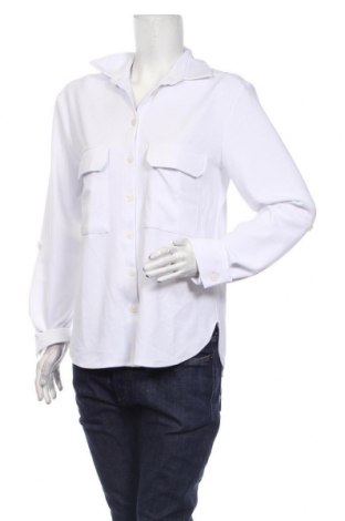 Дамска риза Awama, Размер M, Цвят Бял, 98% полиестер, 2% еластан, Цена 38,92 лв.