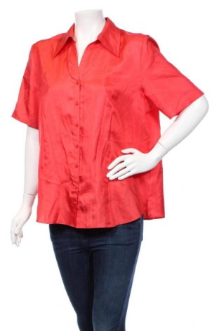 Γυναικείο πουκάμισο Gerry Weber, Μέγεθος XL, Χρώμα Κόκκινο, Τιμή 28,45 €