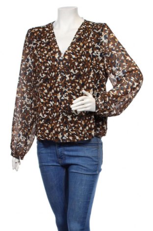 Γυναικείο πουκάμισο ONLY, Μέγεθος XL, Χρώμα Πολύχρωμο, 99% πολυεστέρας, 1% μεταλλικά νήματα, Τιμή 13,68 €