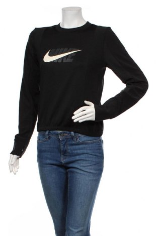 Дамска спортна блуза Nike, Размер XS, Цвят Черен, Полиестер, Цена 70,56 лв.