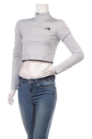 Γυναικεία αθλητική μπλούζα The North Face, Μέγεθος M, Χρώμα Γκρί, 87% πολυεστέρας, 13% ελαστάνη, Τιμή 30,31 €