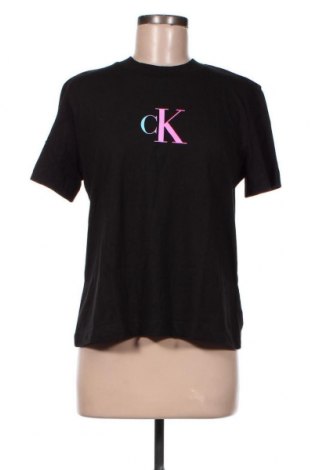 Tricou de femei Calvin Klein, Mărime S, Culoare Negru, Bumbac, Preț 193,42 Lei
