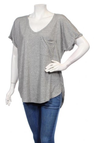 Γυναικείο t-shirt Decjuba, Μέγεθος L, Χρώμα Γκρί, 70% βισκόζη, 30% βαμβάκι, Τιμή 10,13 €
