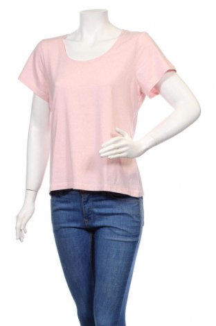 Γυναικείο t-shirt Janina, Μέγεθος XL, Χρώμα Ρόζ , 57% βαμβάκι, 38% πολυεστέρας, 5% ελαστάνη, Τιμή 14,29 €