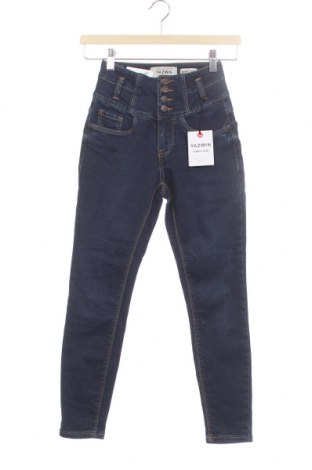 Damen Jeans New Look, Größe XS, Farbe Blau, 99% Baumwolle, 1% Elastan, Preis 30,54 €