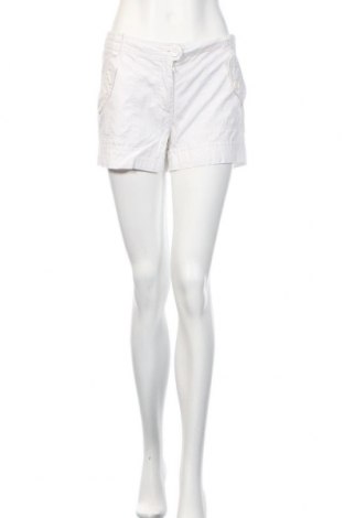 Γυναικείο κοντό παντελόνι H&M, Μέγεθος S, Χρώμα Λευκό, Βαμβάκι, Τιμή 9,28 €