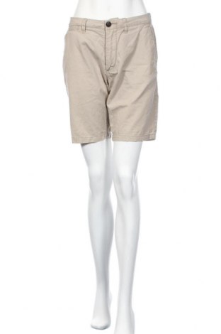 Γυναικείο κοντό παντελόνι H&M L.O.G.G., Μέγεθος L, Χρώμα  Μπέζ, Βαμβάκι, Τιμή 11,87 €
