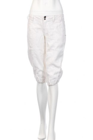 Γυναικείο κοντό παντελόνι Ichi, Μέγεθος M, Χρώμα Λευκό, Τιμή 2,37 €