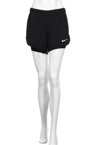 Дамски къс панталон Nike, Размер S, Цвят Черен, 88% полиестер, 12% еластан, Цена 35,70 лв.
