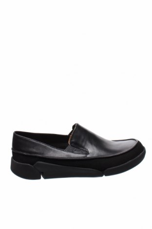 Дамски обувки Clarks, Размер 41, Цвят Черен, Естествена кожа, естествен велур, текстил, Цена 144,27 лв.