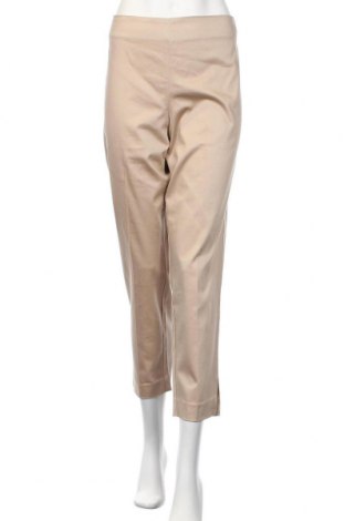 Дамски панталон Adrienne Vittadini, Размер L, Цвят Бежов, 97% памук, 3% еластан, Цена 14,70 лв.