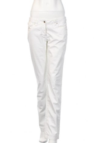 Дамски панталон Avirex, Размер L, Цвят Бял, 97% памук, 3% еластан, Цена 27,04 лв.