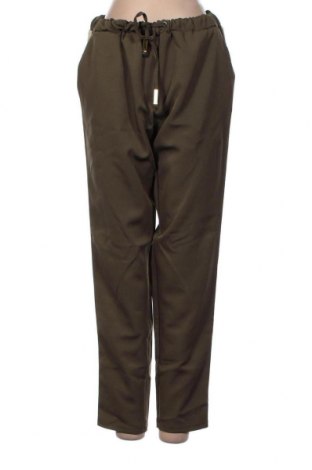 Дамски панталон Awama, Размер M, Цвят Зелен, 95% полиестер, 5% еластан, Цена 58,52 лв.