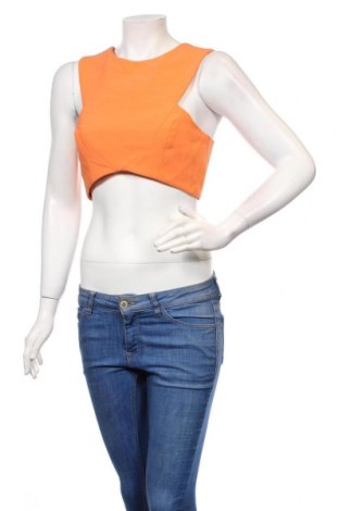 Γυναικείο αμάνικο μπλουζάκι AQ/AQ, Μέγεθος M, Χρώμα Πορτοκαλί, 94% πολυεστέρας, 6% ελαστάνη, Τιμή 13,25 €