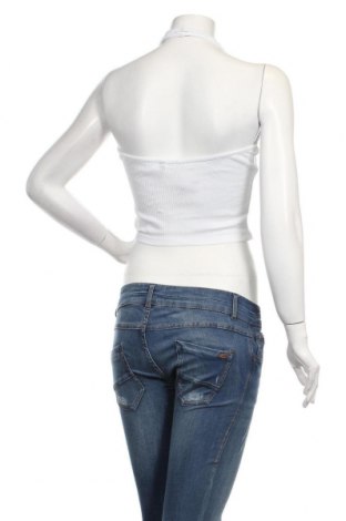 Γυναικείο αμάνικο μπλουζάκι ASOS, Μέγεθος M, Χρώμα Λευκό, 97% βαμβάκι, 3% ελαστάνη, Τιμή 8,24 €