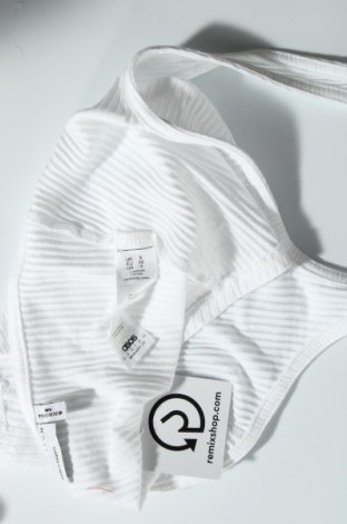 Γυναικείο αμάνικο μπλουζάκι ASOS, Μέγεθος S, Χρώμα Λευκό, 97% βαμβάκι, 3% ελαστάνη, Τιμή 8,24 €