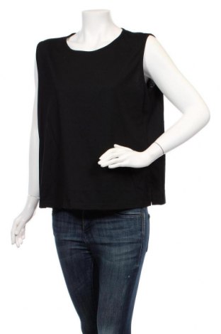 Γυναικείο αμάνικο μπλουζάκι Black Pepper, Μέγεθος XL, Χρώμα Μαύρο, 65% πολυεστέρας, 35% βαμβάκι, Τιμή 8,18 €