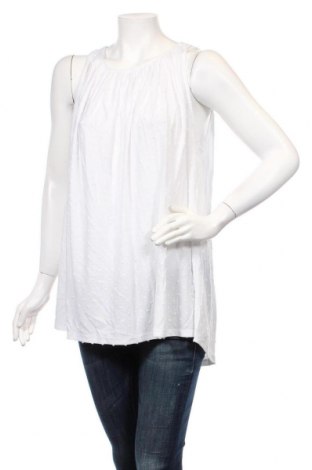 Γυναικείο αμάνικο μπλουζάκι Clothing & Co, Μέγεθος XL, Χρώμα Λευκό, 77% πολυεστέρας, 23% βισκόζη, Τιμή 8,18 €