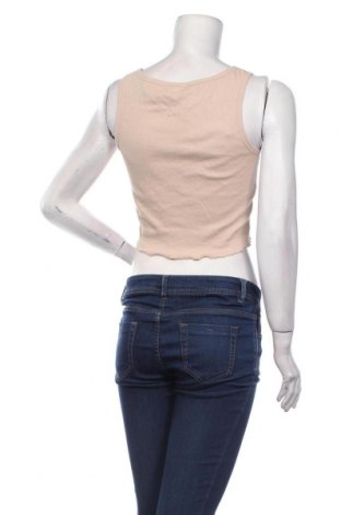 Γυναικείο αμάνικο μπλουζάκι Minx & Moss, Μέγεθος L, Χρώμα  Μπέζ, 95% πολυεστέρας, 5% ελαστάνη, Τιμή 8,18 €