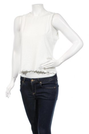 Γυναικείο αμάνικο μπλουζάκι Nly Trend, Μέγεθος XL, Χρώμα Λευκό, Τιμή 1,67 €