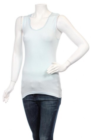 Γυναικείο αμάνικο μπλουζάκι Queentex, Μέγεθος S, Χρώμα Μπλέ, 100% άλλα υφάσματα, Τιμή 7,50 €