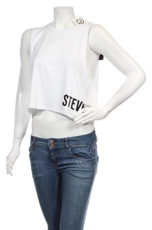 Γυναικείο αμάνικο μπλουζάκι Steve Madden, Μέγεθος L, Χρώμα Λευκό, 90% πολυεστέρας, 10% ελαστάνη, Τιμή 14,66 €