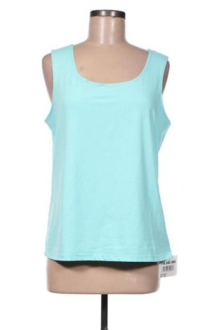 Γυναικείο αμάνικο μπλουζάκι W. Lane, Μέγεθος L, Χρώμα Μπλέ, Πολυαμίδη, ελαστάνη, Τιμή 7,50 €