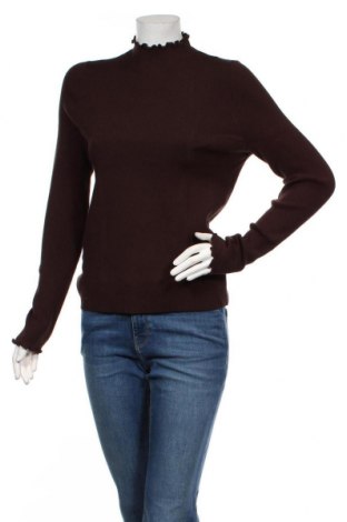 Дамски пуловер Mango, Размер XL, Цвят Кафяв, 68% вискоза, 32% полиестер, Цена 35,55 лв.