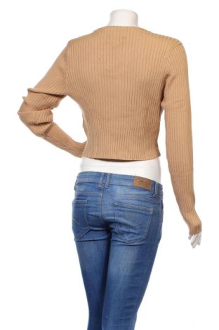 Γυναικείο πουλόβερ Monki, Μέγεθος XL, Χρώμα  Μπέζ, 70% βισκόζη, 30% πολυαμίδη, Τιμή 14,25 €