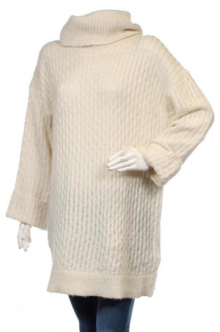Дамски пуловер ONLY, Размер L, Цвят Екрю, 68% полиестер, 25% акрил, 7% вълна, Цена 55,30 лв.