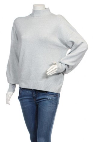 Дамски пуловер ONLY, Размер M, Цвят Сив, 93% полиестер, 4% полиамид, 3% еластан, Цена 55,30 лв.