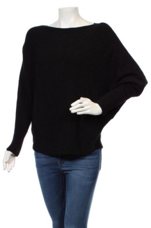 Дамски пуловер So cachemire, Размер L, Цвят Черен, 50% вискоза, 20% полиамид, 15% полиестер, 10% кашмир, Цена 167,30 лв.