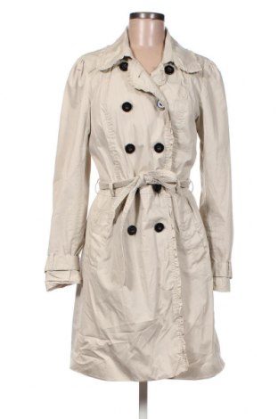 Damen Trenchcoat Reserved, Größe M, Farbe Ecru, 100% Baumwolle, Preis 29,92 €