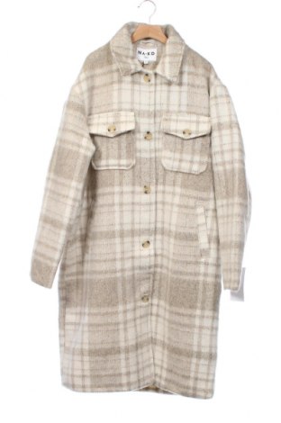 Γυναικείο παλτό NA-KD, Μέγεθος XS, Χρώμα  Μπέζ, Πολυεστέρας, Τιμή 92,27 €