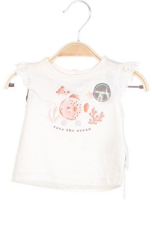 Детска блуза C&A, Размер 1-2m/ 50-56 см, Цвят Бял, Цена 9,86 лв.