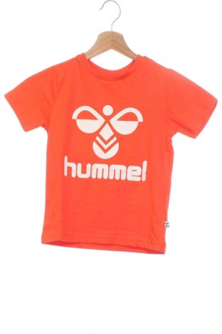 Kinder Shirt Hummel, Größe 2-3y/ 98-104 cm, Farbe Orange, Baumwolle, Preis 11,34 €