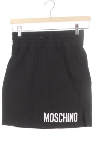 Детска пола Moschino, Размер 11-12y/ 152-158 см, Цвят Черен, 97% памук, 3% еластан, Цена 109,50 лв.