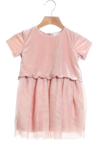 Dziecięca sukienka Lindex, Rozmiar 12-18m/ 80-86 cm, Kolor Różowy, 95% poliester, 5% elastyna, Cena 42,22 zł