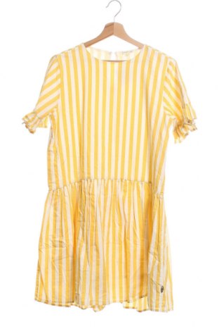 Kinderkleid Pomp De Lux, Größe 14-15y/ 168-170 cm, Farbe Gelb, Baumwolle, Preis 25,05 €