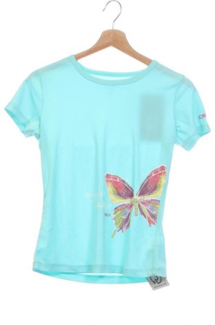 Tricou pentru copii CMP, Mărime 10-11y/ 146-152 cm, Culoare Albastru, Poliester, Preț 38,16 Lei