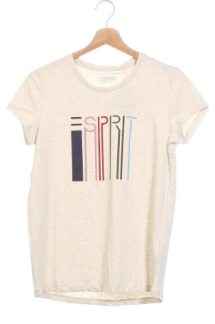 Kinder T-Shirt Esprit, Größe 15-18y/ 170-176 cm, Farbe Beige, 95% Baumwolle, 5% Elastan, Preis 15,08 €