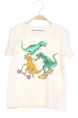 Детска тениска Name It, Размер 5-6y/ 116-122 см, Цвят Екрю, Памук, Цена 18,85 лв.