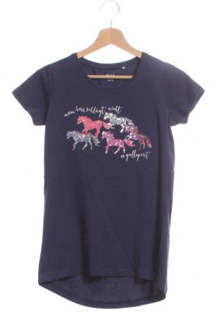 Kinder T-Shirt Yigga, Größe 10-11y/ 146-152 cm, Farbe Blau, 95% Baumwolle, 5% Elastan, Preis 18,09 €