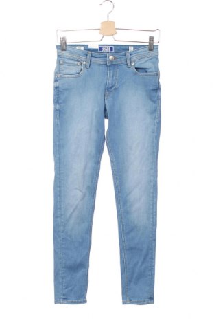 Dziecięce jeansy Jack & Jones, Rozmiar 11-12y/ 152-158 cm, Kolor Niebieski, 91% bawełna, 7% poliester, 2% elastyna, Cena 147,40 zł