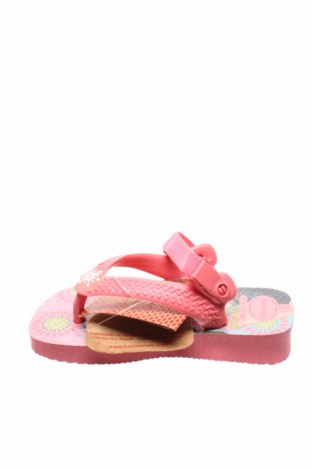 Детски сандали Havaianas, Размер 19, Цвят Розов, Еко кожа, Цена 29,40 лв.