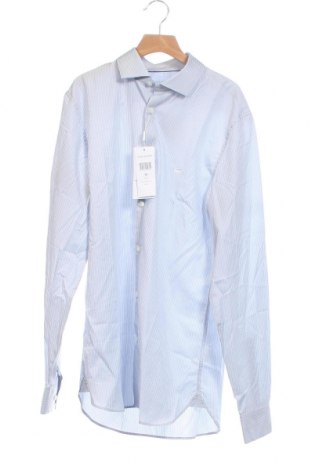 Мъжка риза Lacoste, Размер S, Цвят Син, Памук, Цена 100,17 лв.