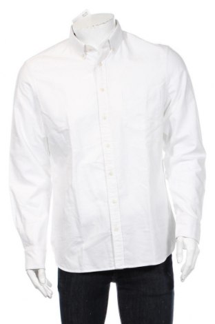 Мъжка риза Montego, Размер M, Цвят Бял, Памук, Цена 48,00 лв.